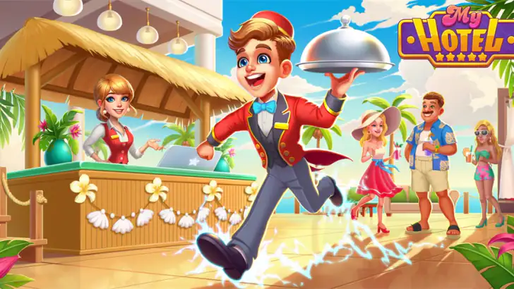 My Hotel ™ Grand Fun Mania! feature graphic