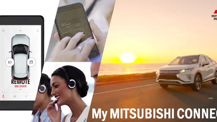 My Mitsubishi Connect feature graphic