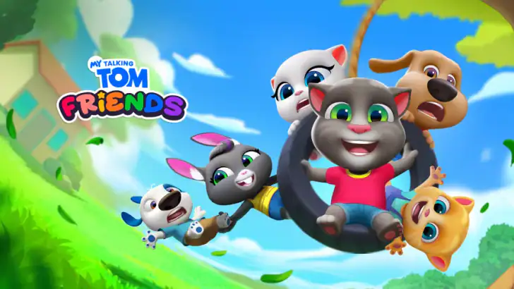 My Talking Tom Friends feature graphic