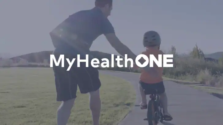 MyHealthONE feature graphic