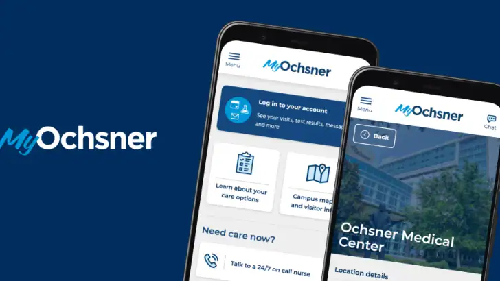 MyOchsner feature graphic