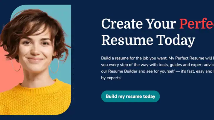 MyPerfectResume Builder feature graphic