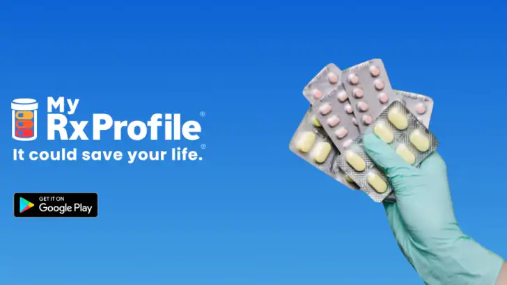 MyRxProfile: Pill & Drug Guide feature graphic