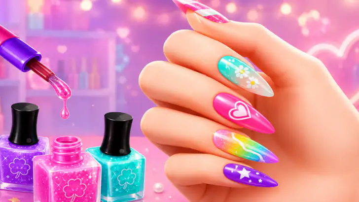 Nail Salon: ASMR Simulator feature graphic