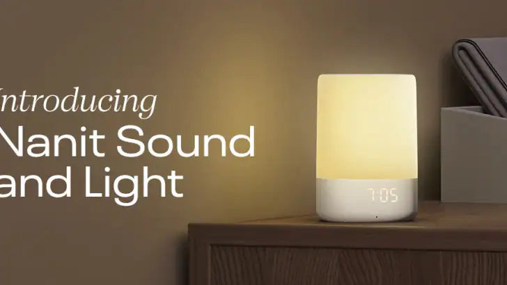 Nanit Sound and Light feature graphic