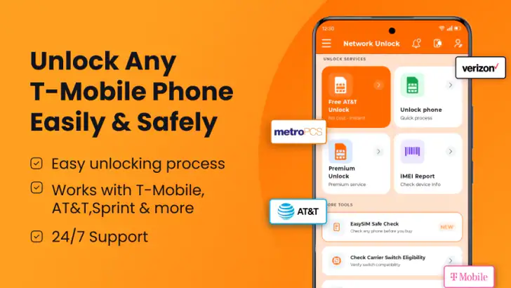Network Unlock Tool For All Mi feature graphic