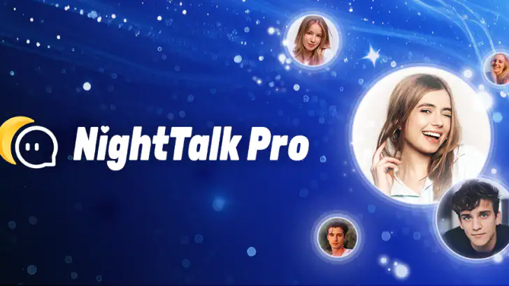 NightTalk Pro feature graphic