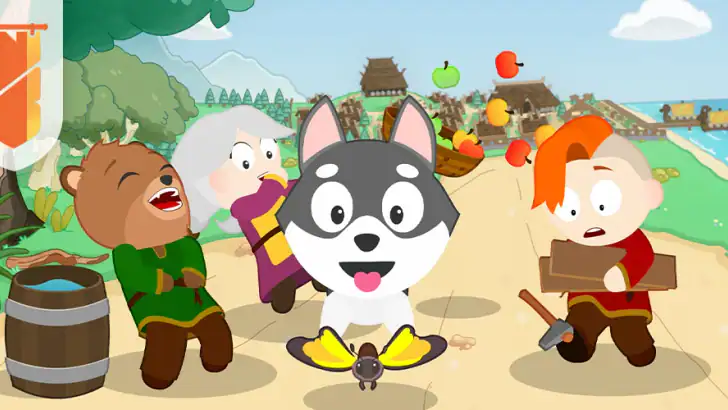 Nordica Village: Kids Games 2+ feature graphic