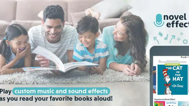 Novel Effect: Read Aloud Books feature graphic