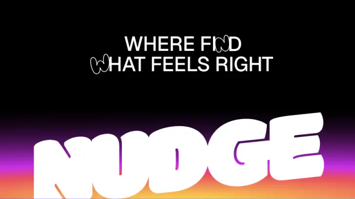 Nudge:The Casual Dating App feature graphic