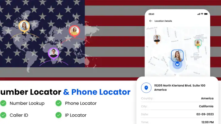 Number Locator- Call Location feature graphic