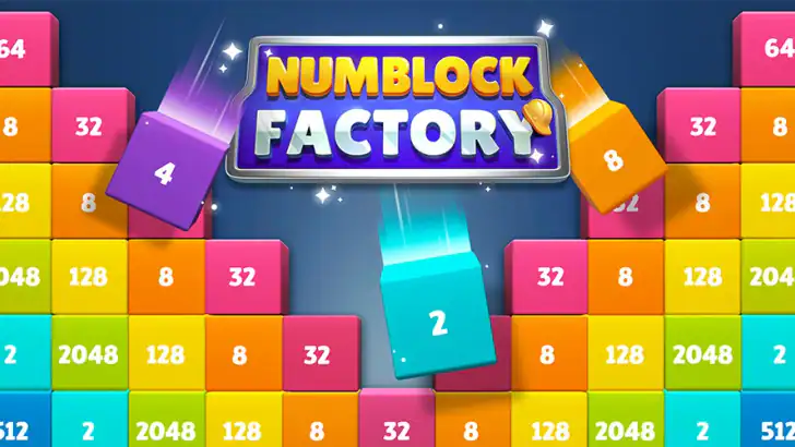 Numblock Factory Block Puzzle feature graphic