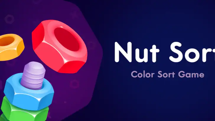 Nut Sort: Color Sorting Game feature graphic