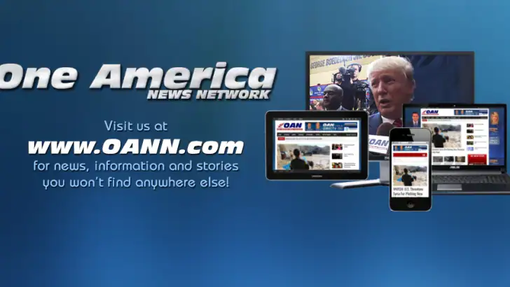 OAN: Live Breaking News feature graphic