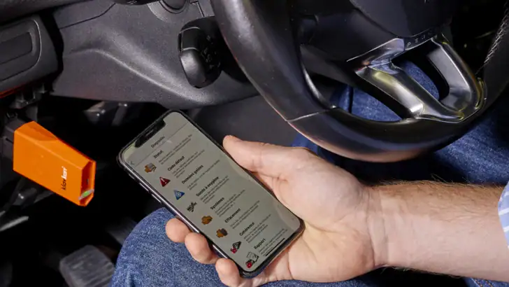 OBD2 Car Scanner - EOBD Facile feature graphic