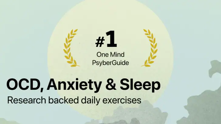 OCD.app Anxiety, Mood & Sleep feature graphic