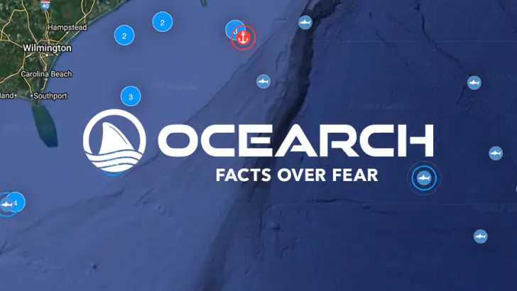 OCEARCH Shark Tracker™ feature graphic
