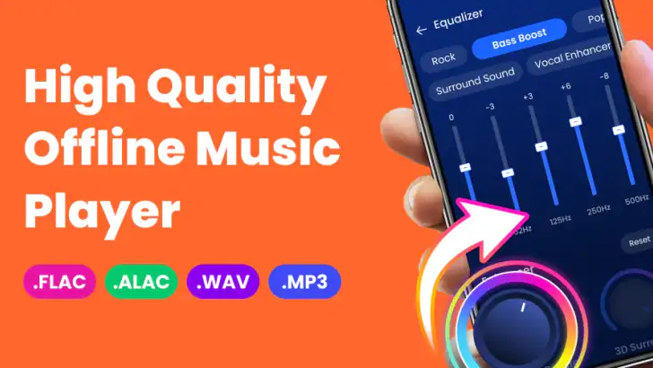 Offline Music Player: Play MP3 feature graphic