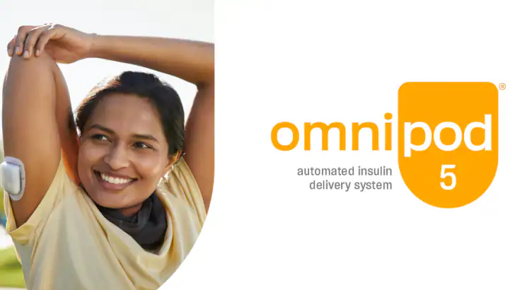 Omnipod 5 feature graphic
