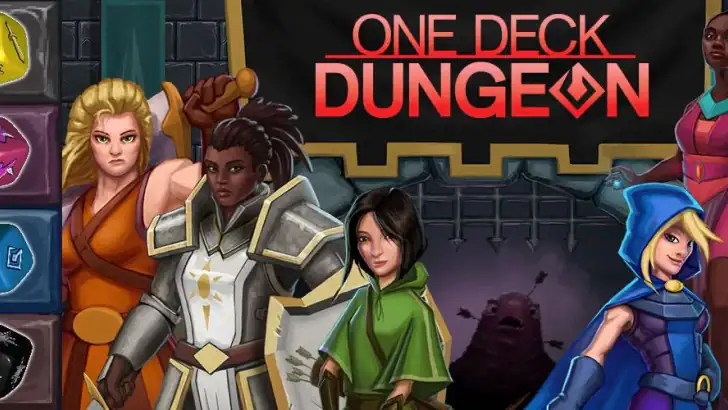 One Deck Dungeon feature graphic
