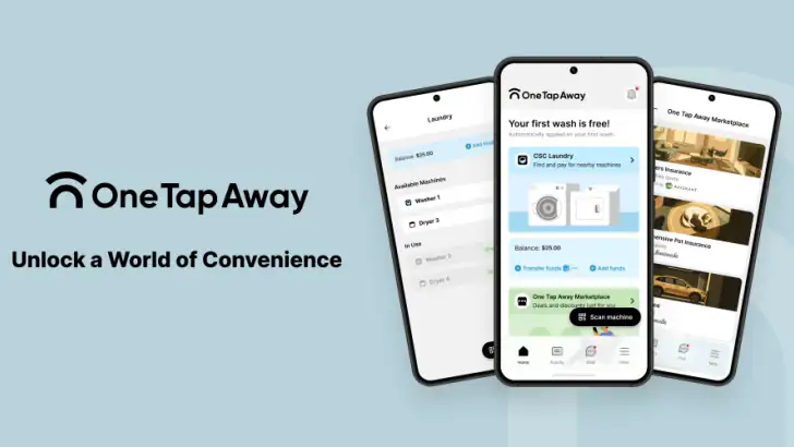 One Tap Away feature graphic