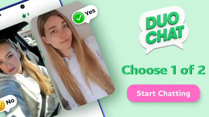 Online Chat: DUO Chat feature graphic