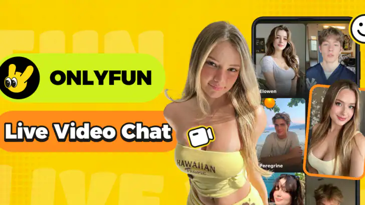 ONLYFUN: Random Video Chat feature graphic