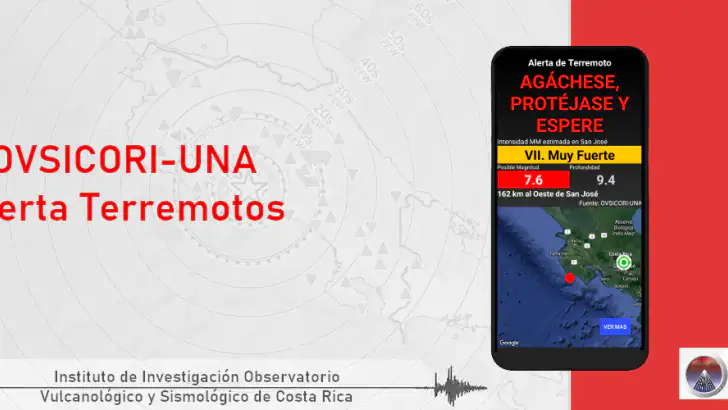 OVSICORI-UNA Alerta Terremotos feature graphic