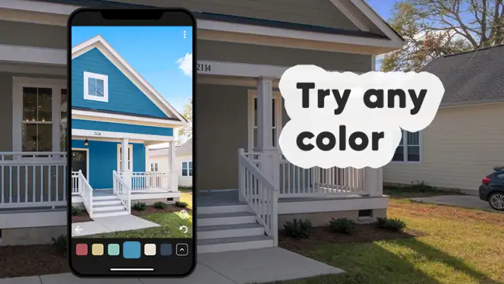 Paint my House: Exterior Color feature graphic