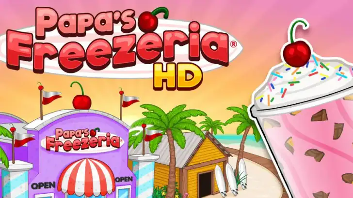 Papa's Freezeria HD feature graphic