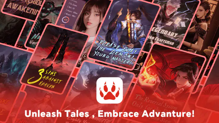 PawRead - Read Fantasy Novels feature graphic
