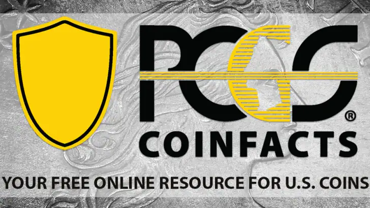 PCGS CoinFacts - U.S. Coin Val feature graphic