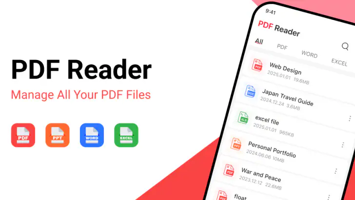 PDF Reader – Read & Manage feature graphic