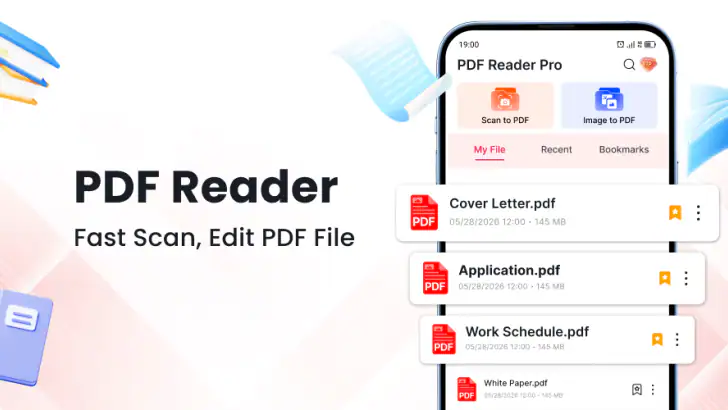 PDF Reader - Viewer: Edit PDF feature graphic