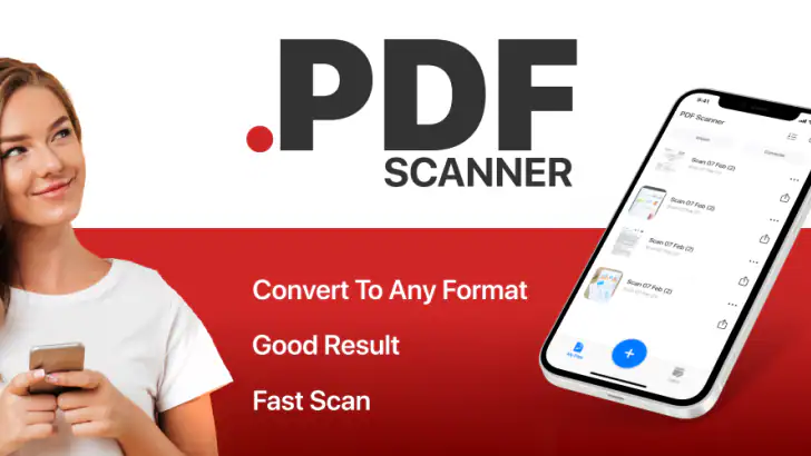 PDF scanner - Scan Documents feature graphic