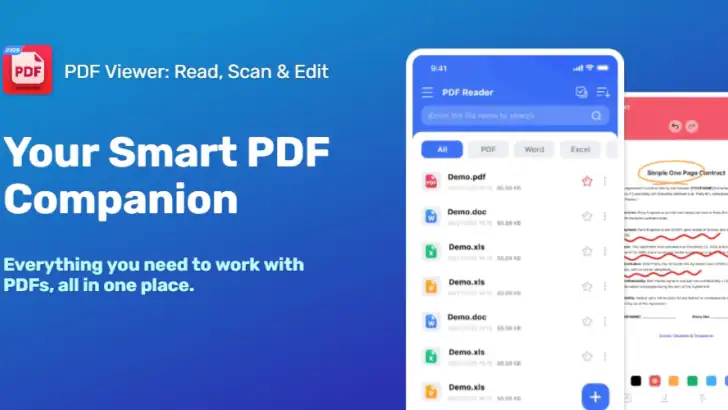 PDF Viewer: Read, Scan & Edit feature graphic