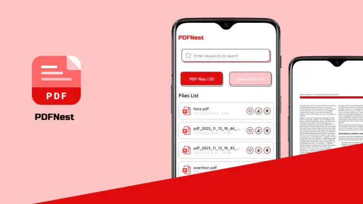PDFNest - View & Create feature graphic