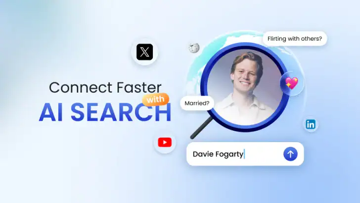 People Finder AI Deep Search feature graphic