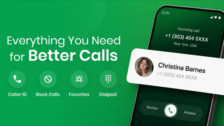 Phone App For Android feature graphic