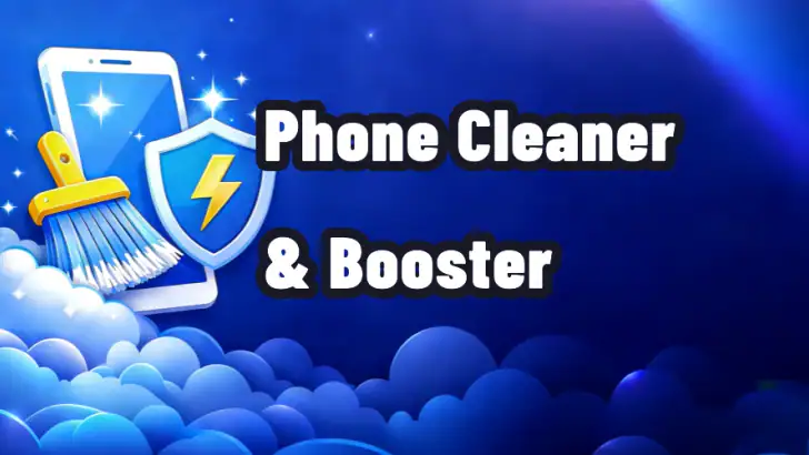 Phone Cleaner & Booster feature graphic