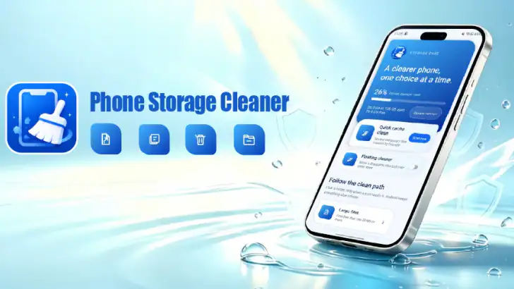 Phone Storage Cleaner feature graphic
