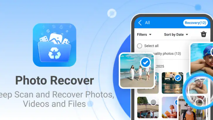 Photo Recover - File Recovery feature graphic
