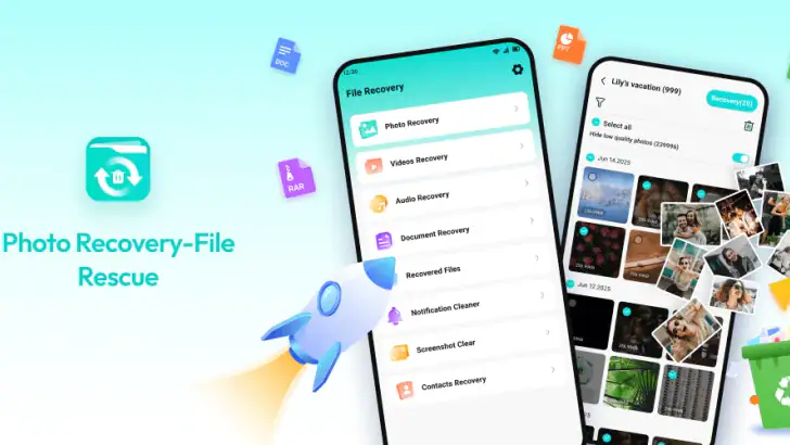 Photo Recovery-File Rescue feature graphic