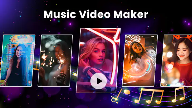Photo Video Maker With Music feature graphic