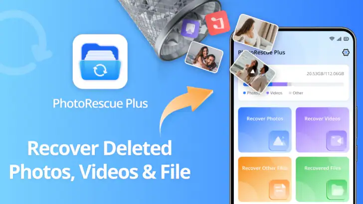 PhotoRescue Plus feature graphic