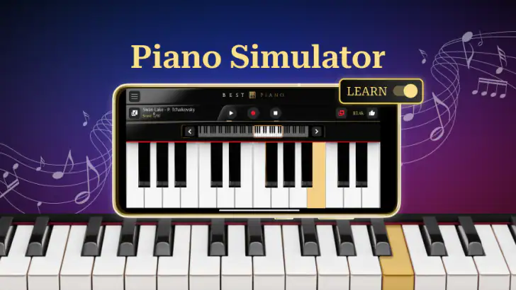 Piano: Learn & Play Songs feature graphic
