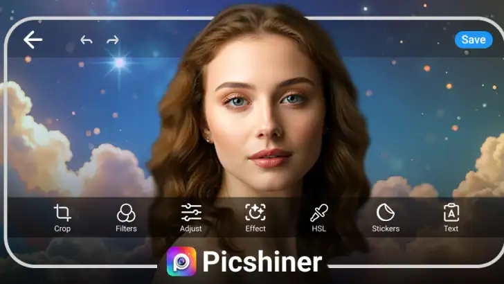 Picshiner - AI Photo Editor feature graphic