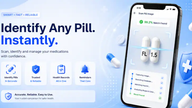 Pill Identifier & Drug Search feature graphic