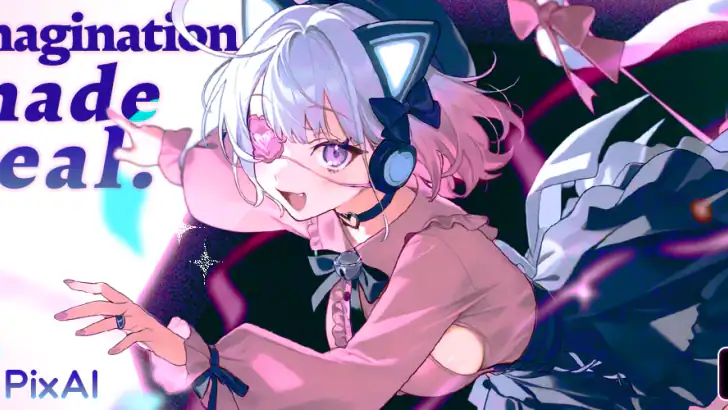 PixAI: AI Anime Art Generator feature graphic