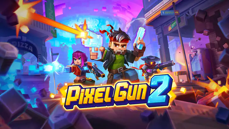 Pixel Gun 2 feature graphic